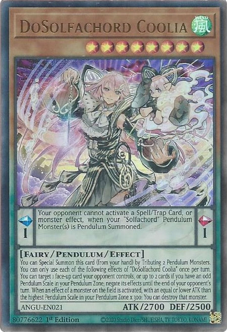 DoSolfachord Coolia Ancient Guardians YuGiOh