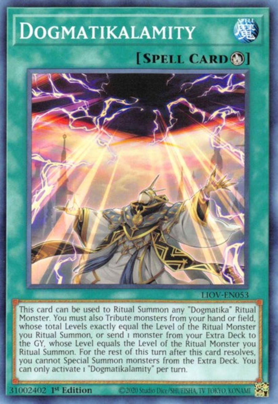 Dogmatikalamity Lightning Overdrive YuGiOh