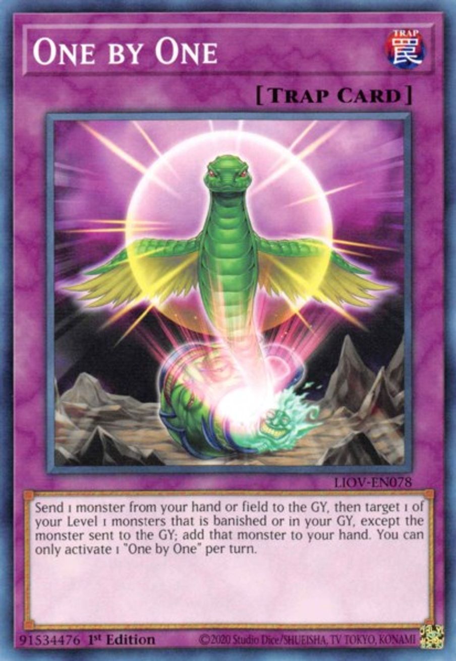 One by One Lightning Overdrive YuGiOh