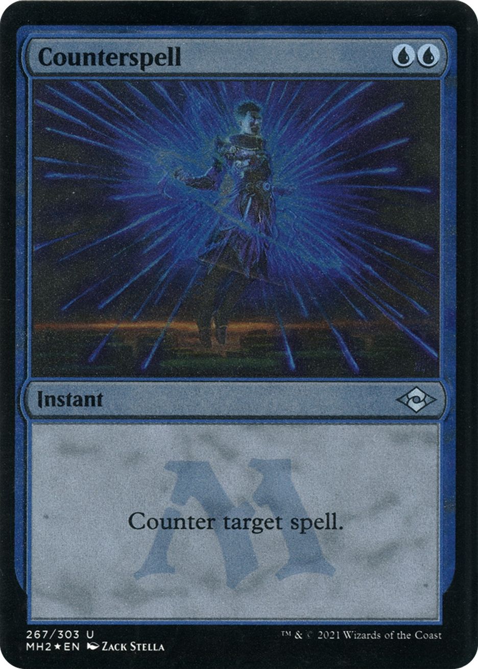 Counterspell (Foil Etched) Modern Horizons 2 Magic The Gathering