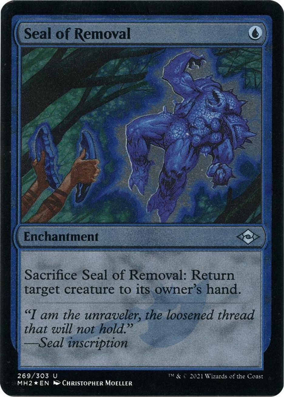 Seal of Removal (Foil Etched) Modern Horizons 2 Magic The Gathering