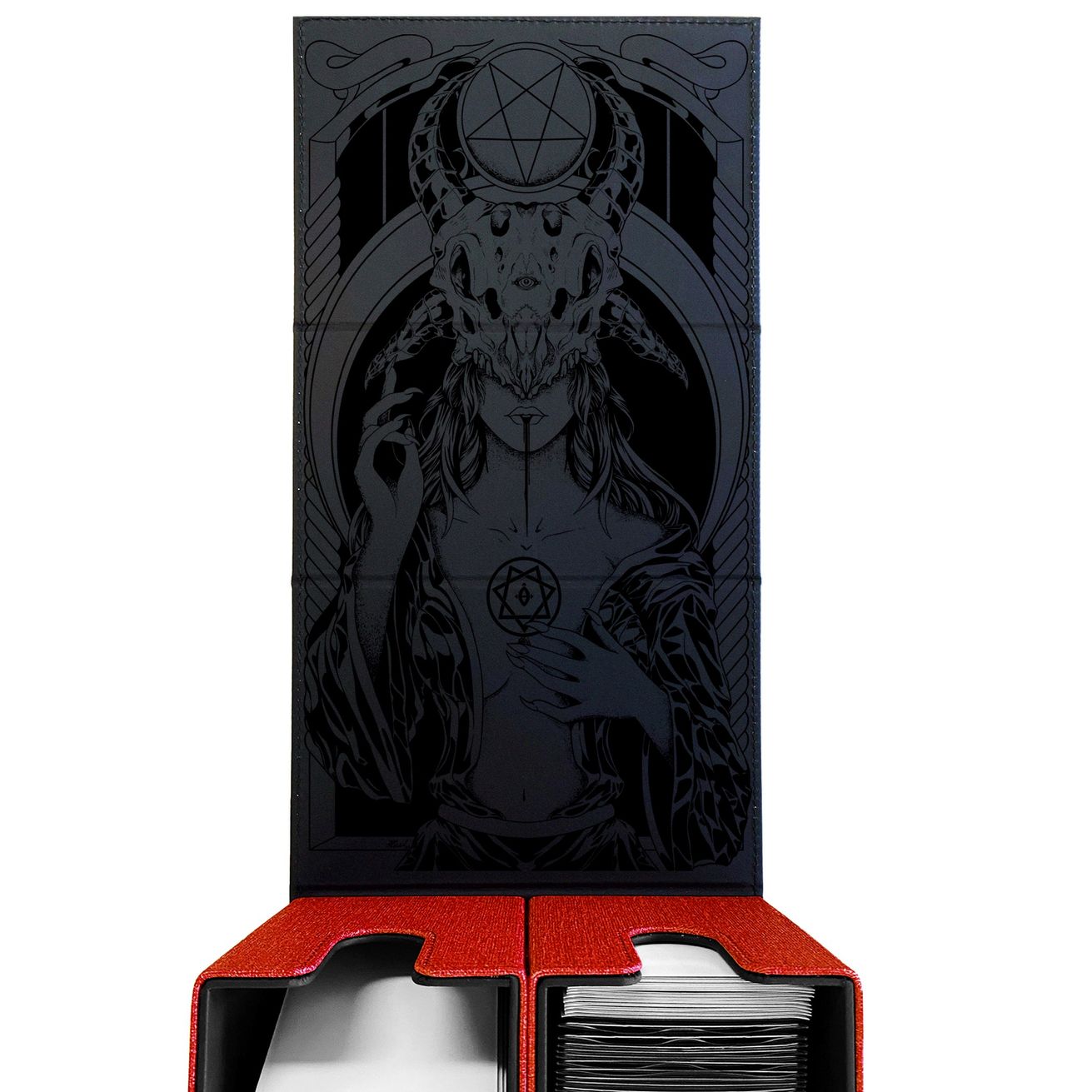 DekTech Deck Box Baphomet GemTech Deck Boxes Deck Boxes