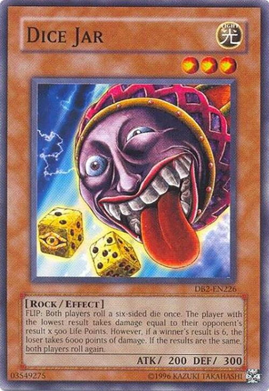 Dice Jar Dark Beginning 2 YuGiOh