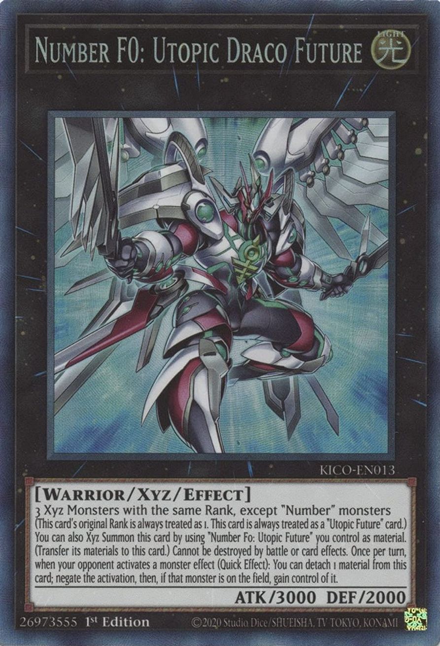 Number F0: Utopic Draco Future (CR) - King's Court - YuGiOh