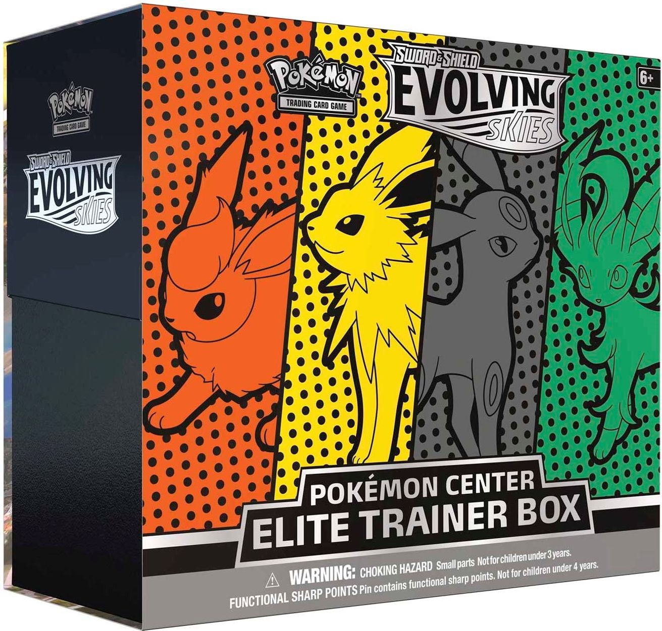 Evolving Skies Pokemon Center Elite Trainer Box [Jolteon/Flareon ...