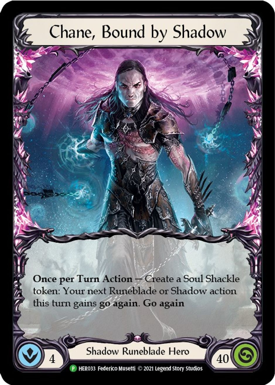 Chane, Bound by Shadow Flesh and Blood Promo Cards Flesh and Blood TCG