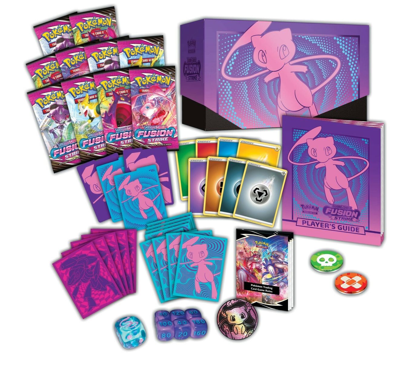 Fusion Strike Pokemon Center Elite Trainer Box (Exclusive) - SWSH08 ...