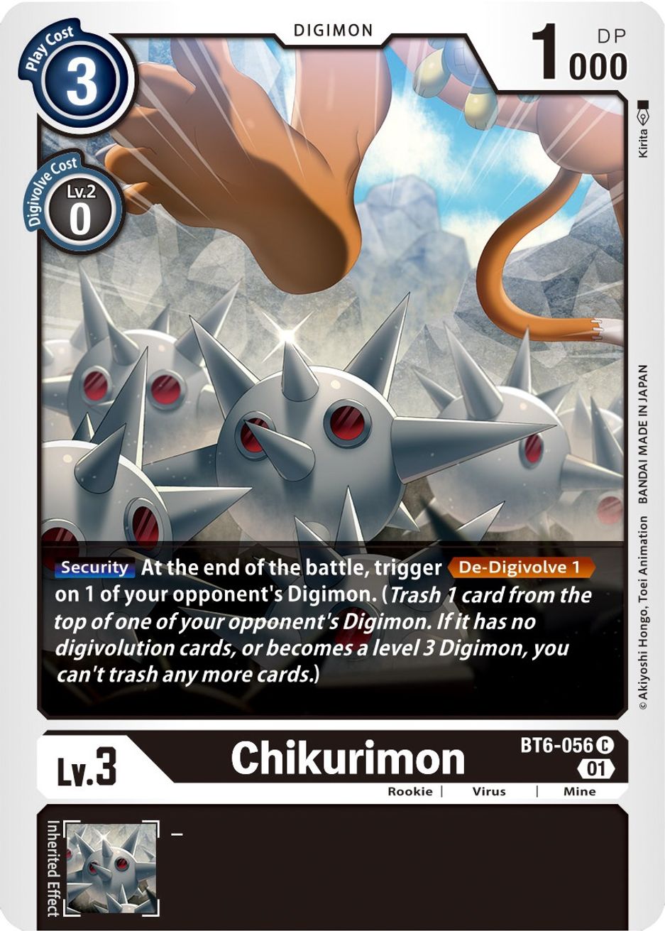 Chikurimon Double Diamond Digimon Card Game