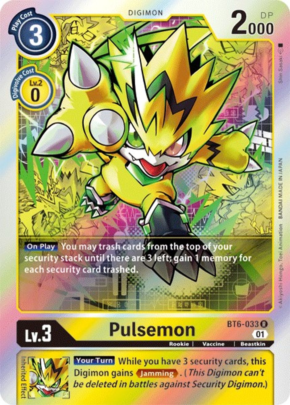 Pulsemon Double Diamond Digimon Card Game