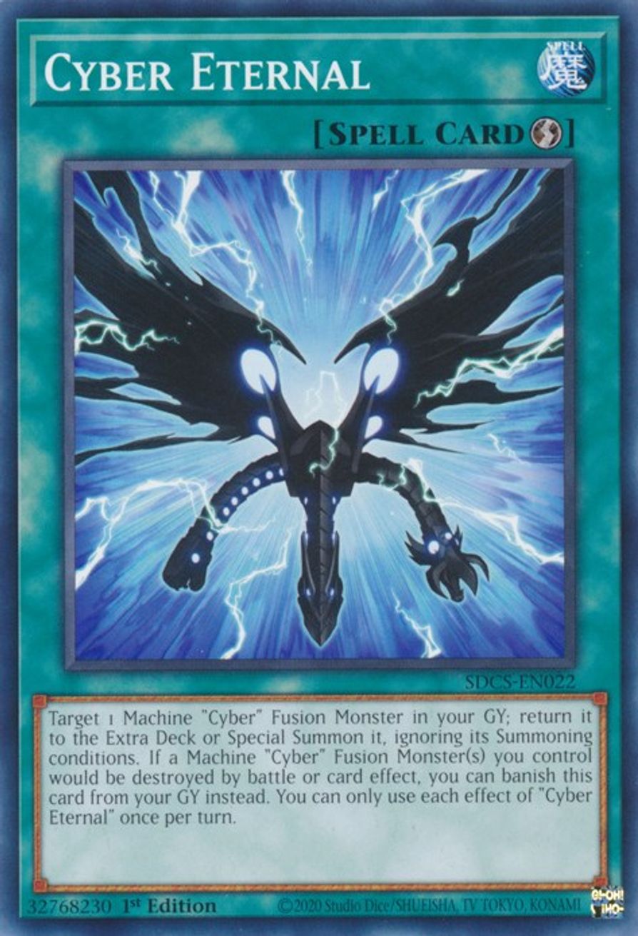 Cyber Eternal Structure Deck Cyber Strike YuGiOh