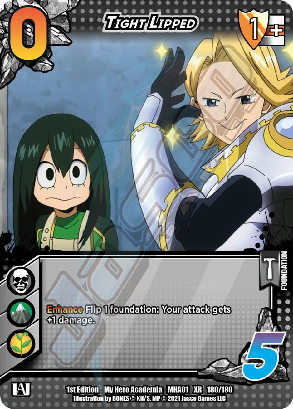 Tight Lipped Xr Universus My Hero Academia Universus