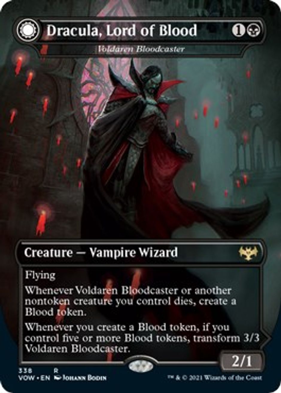 Dracula, Lord of Blood Voldaren Bloodcaster Innistrad Crimson Vow