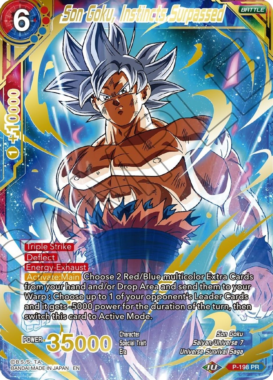 Son Goku, Instincts Surpassed (Gold Stamped) - Mythic Booster - Dragon ...