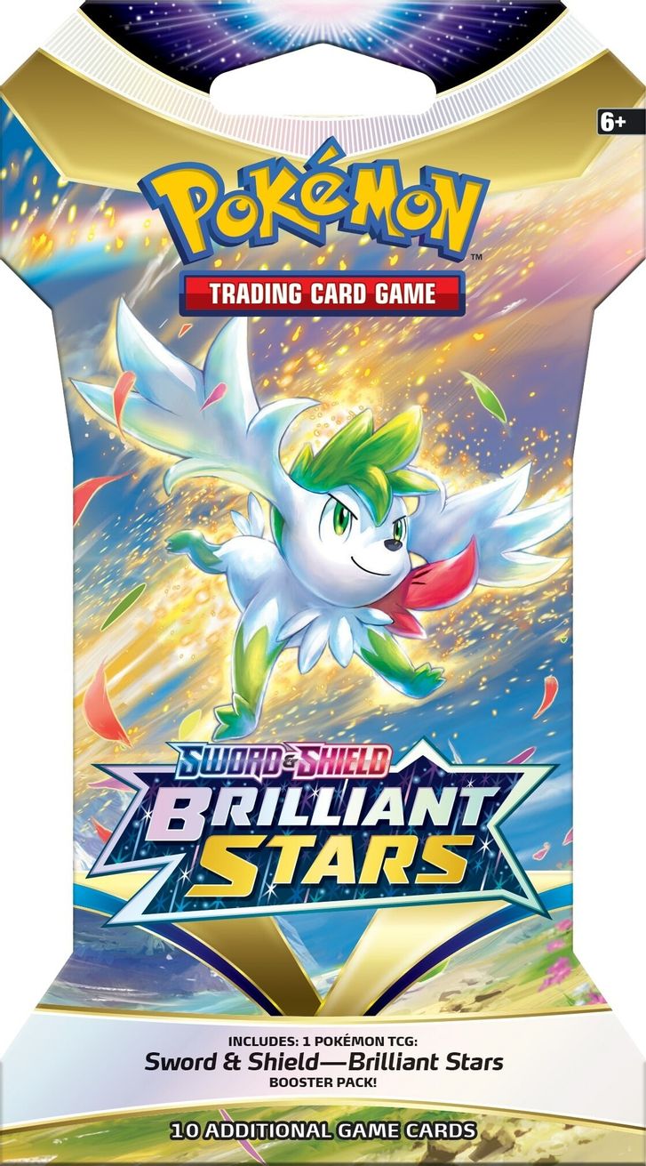 Brilliant Stars Sleeved Booster Pack - SWSH09: Brilliant Stars - Pokemon