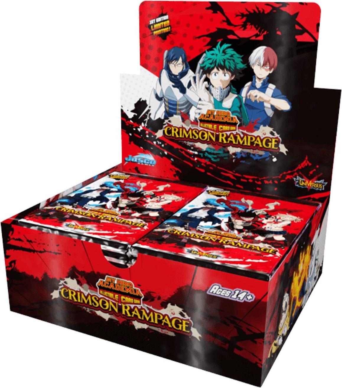 My Hero Academia: Crimson Rampage Booster Box [1st Edition] - UniVersus ...