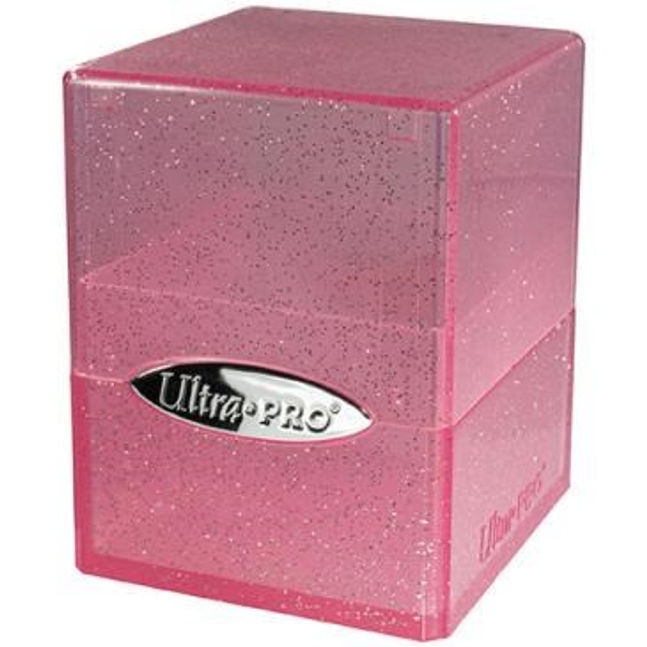 Satin Cube Glitter Pink Ultra Pro Deck Boxes Deck Boxes