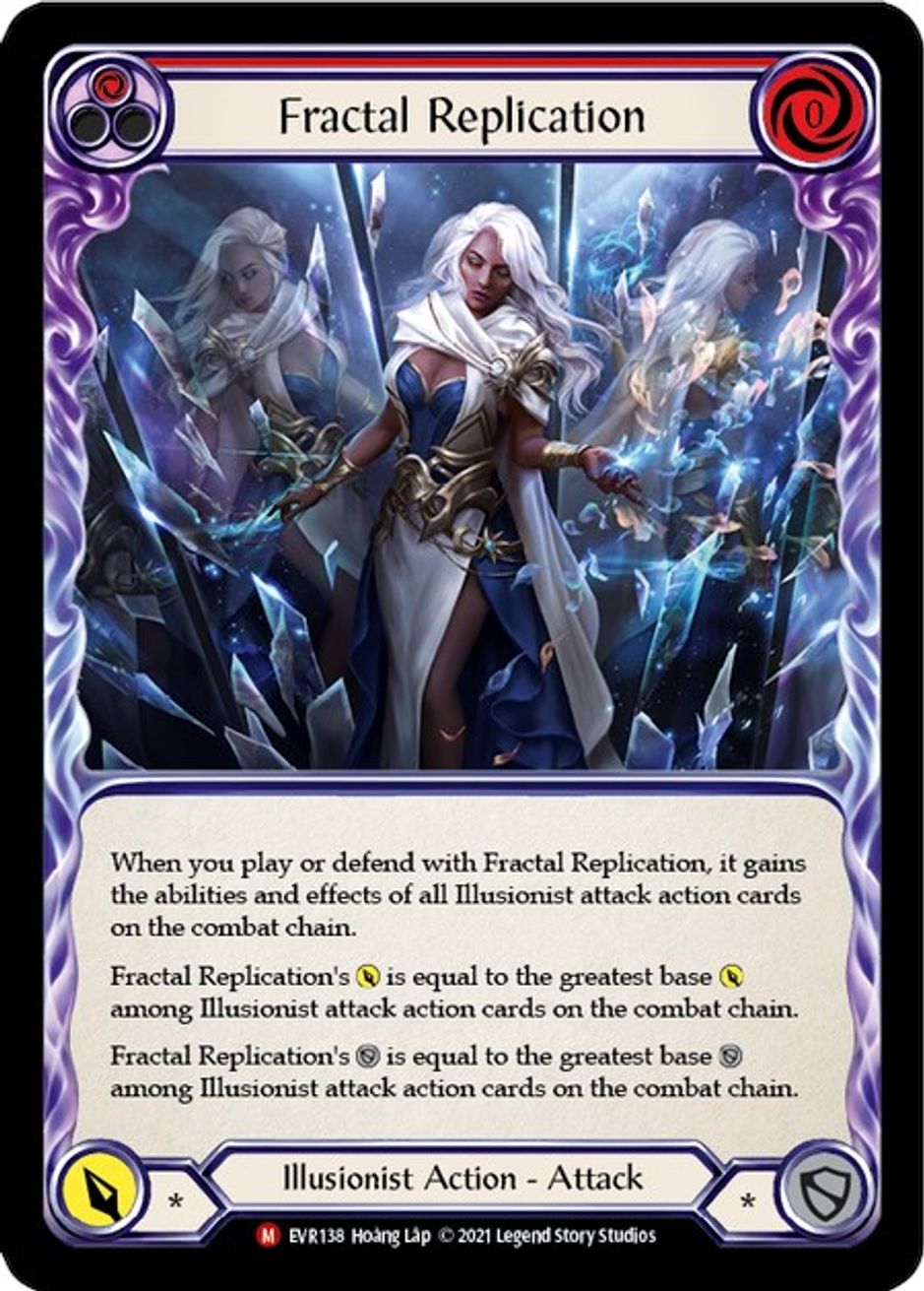 Fractal Replication Everfest Flesh And Blood Tcg