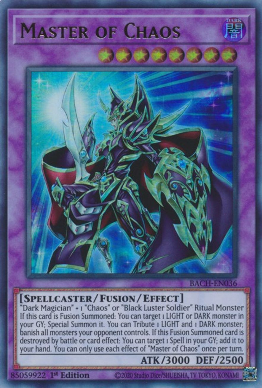 Master of Chaos Battle of Chaos YuGiOh