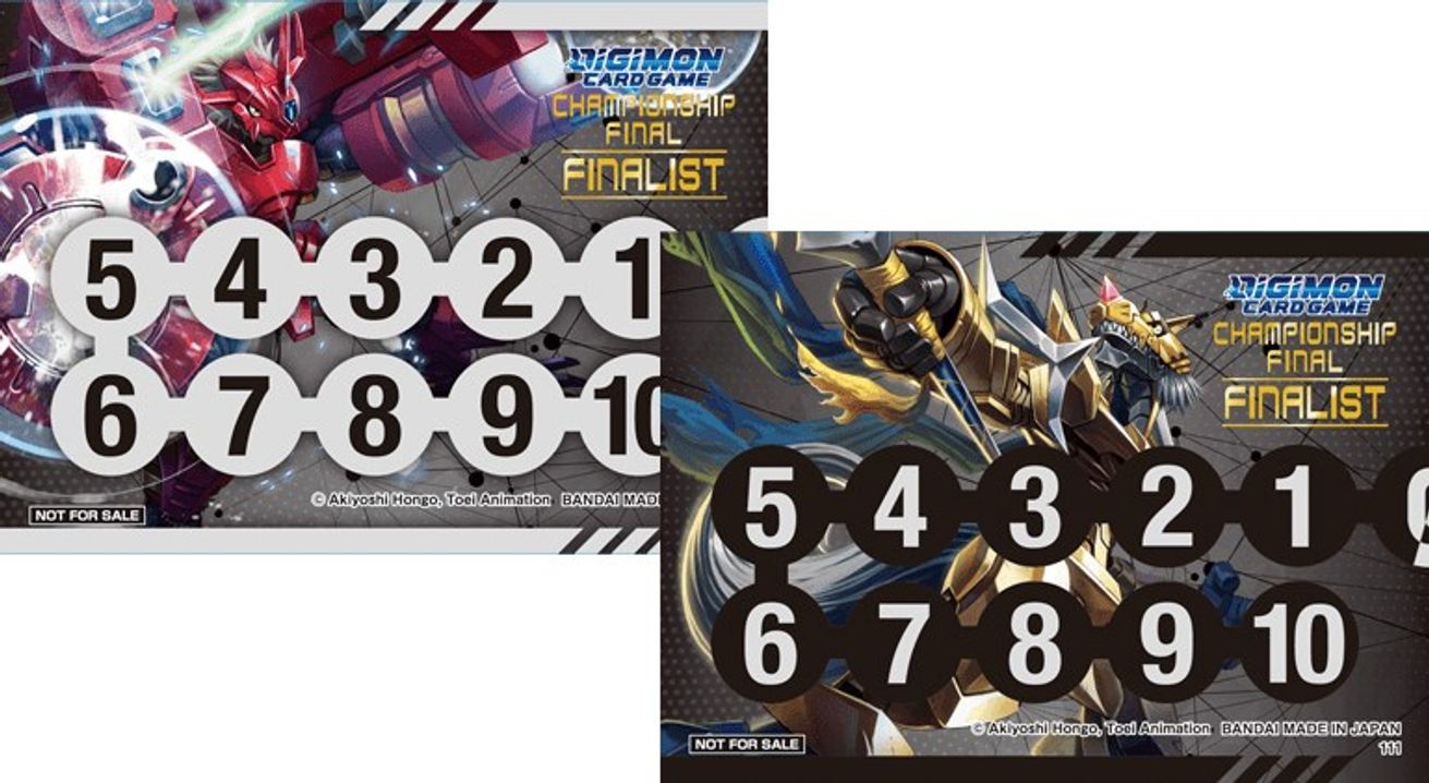 Digimon 2021 Final Championships Memory Gauge Finalist Prize