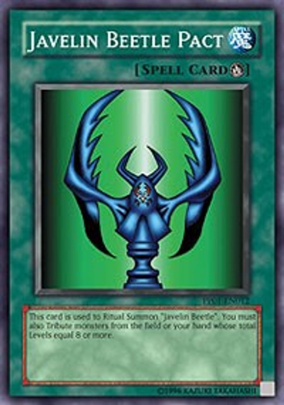 Javelin Beetle Pact Premium Pack 1 YuGiOh