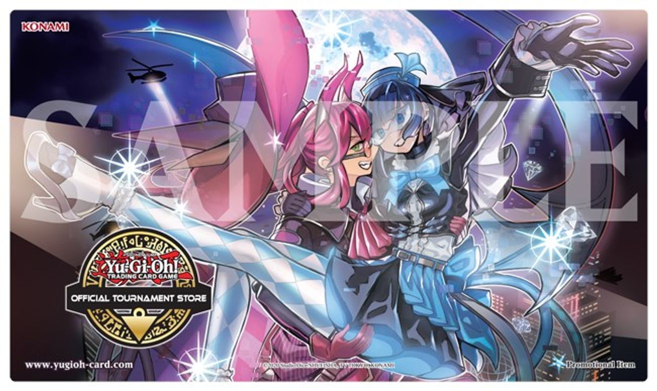 YuGiOh! February 2022 Back to Duel Event Game Mat Evil Twin