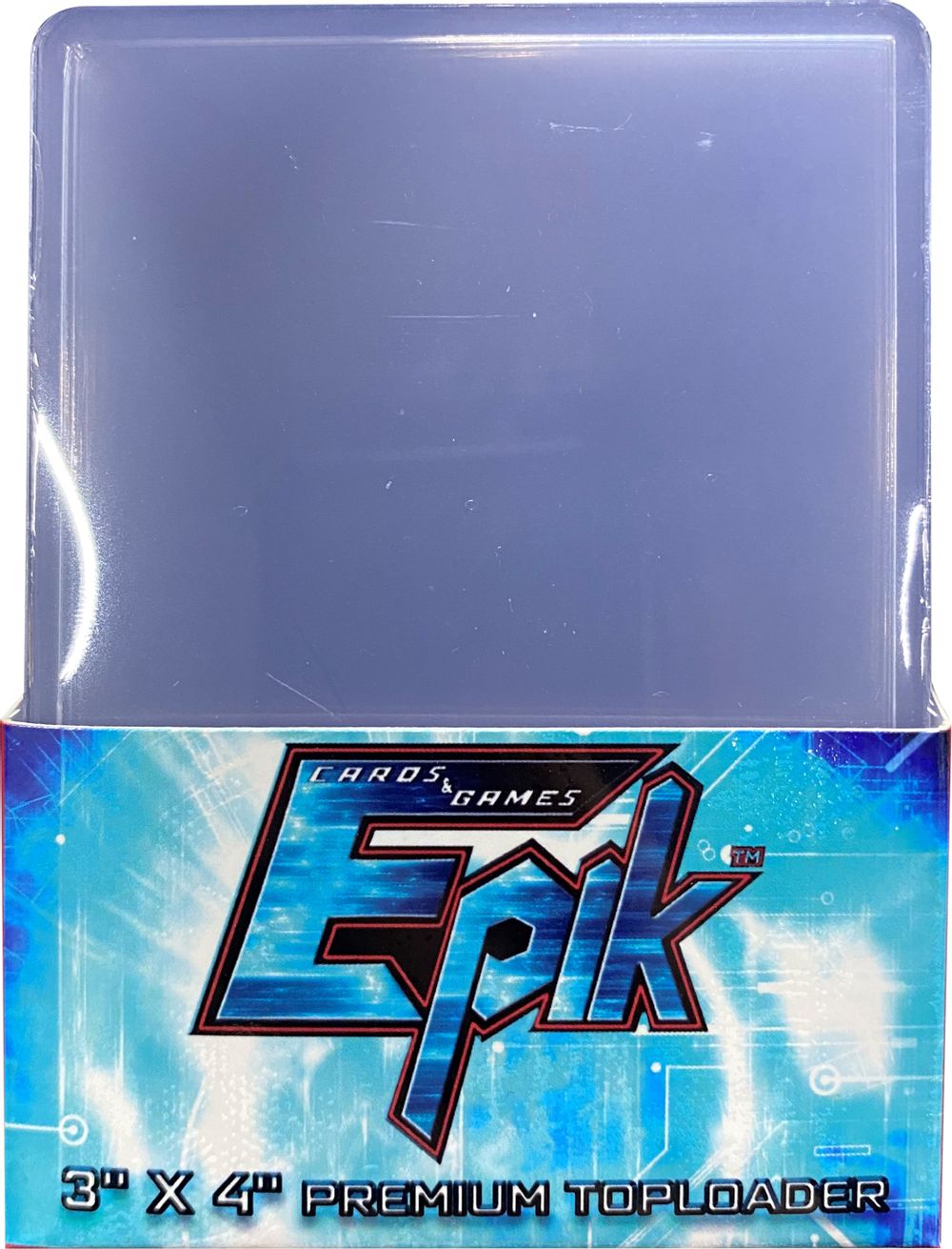 3 X 4 Clear Premium 35PT Toploader 25 Count EPIK Cards And Games 