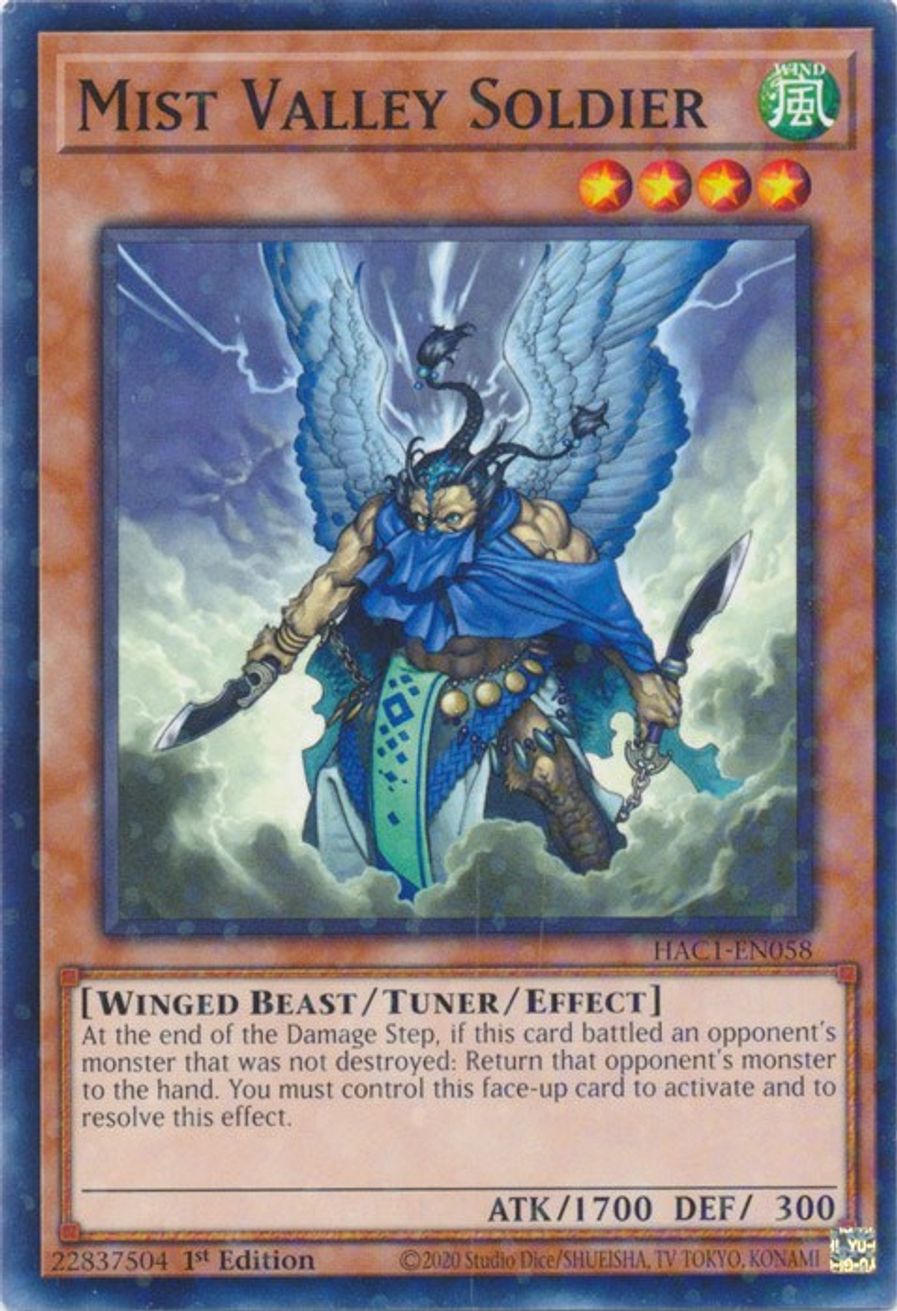Mist Valley Soldier (Duel Terminal) Hidden Arsenal Chapter 1 YuGiOh