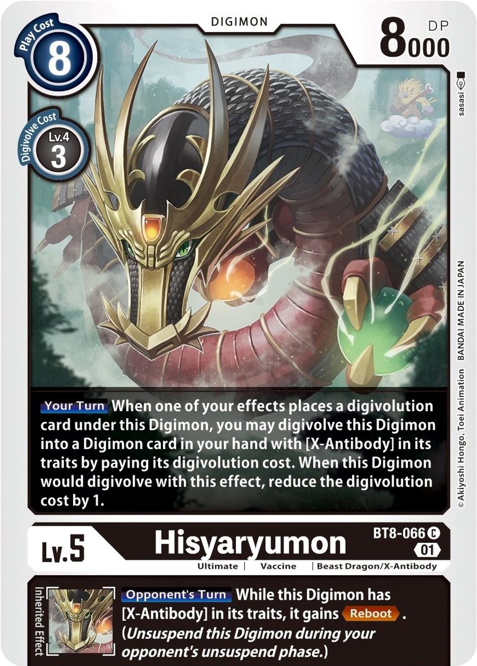 Hisyaryumon New Awakening Digimon Card Game