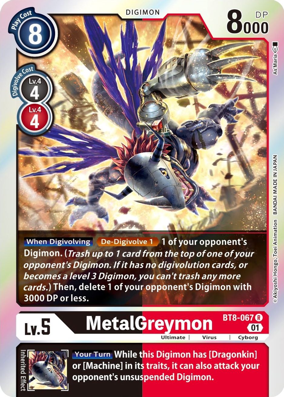 MetalGreymon New Awakening Digimon Card Game