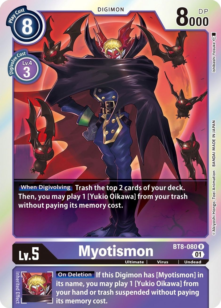 Myotismon New Awakening Digimon Card Game