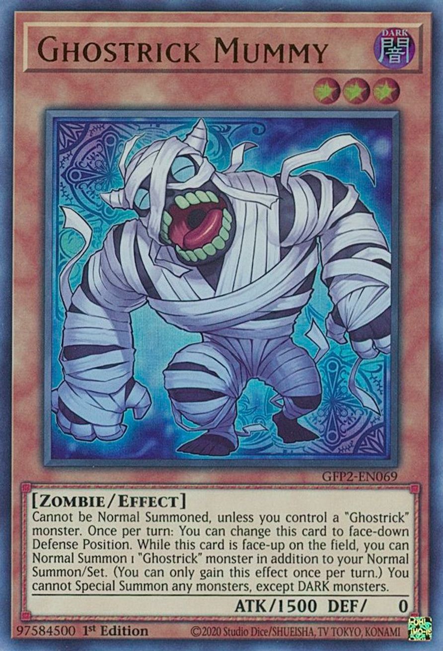 Ghostrick Mummy Ghosts From the Past The 2nd Haunting YuGiOh