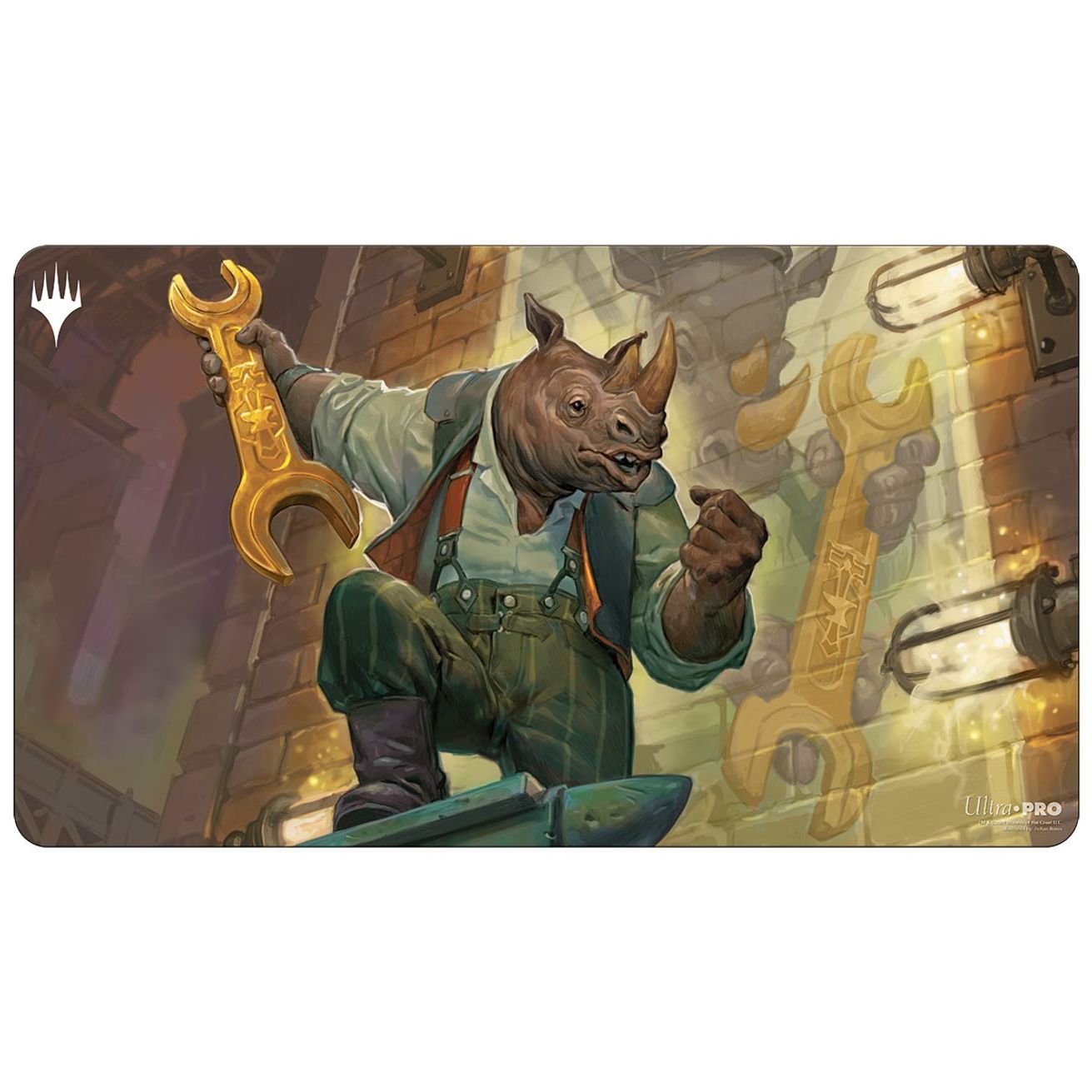 Commander Streets of New Capenna Playmat Warchief (G) for Magic The Gathering Ultra