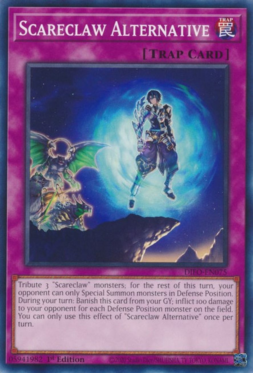 Scareclaw Alternative Dimension Force YuGiOh