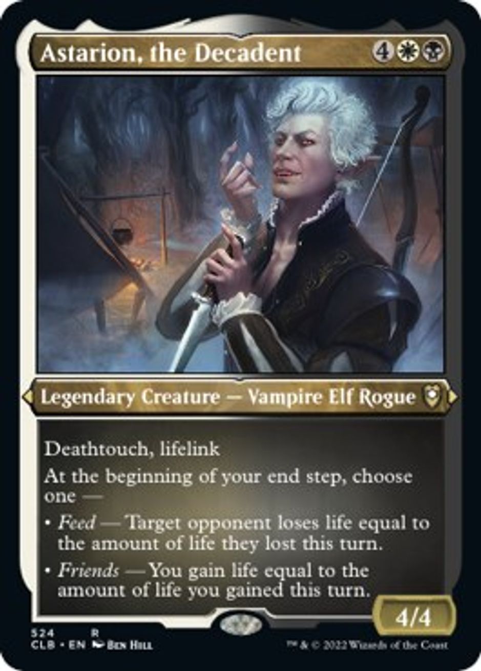 Astarion, the Decadent (Foil Etched) Commander Legends Battle for Baldur