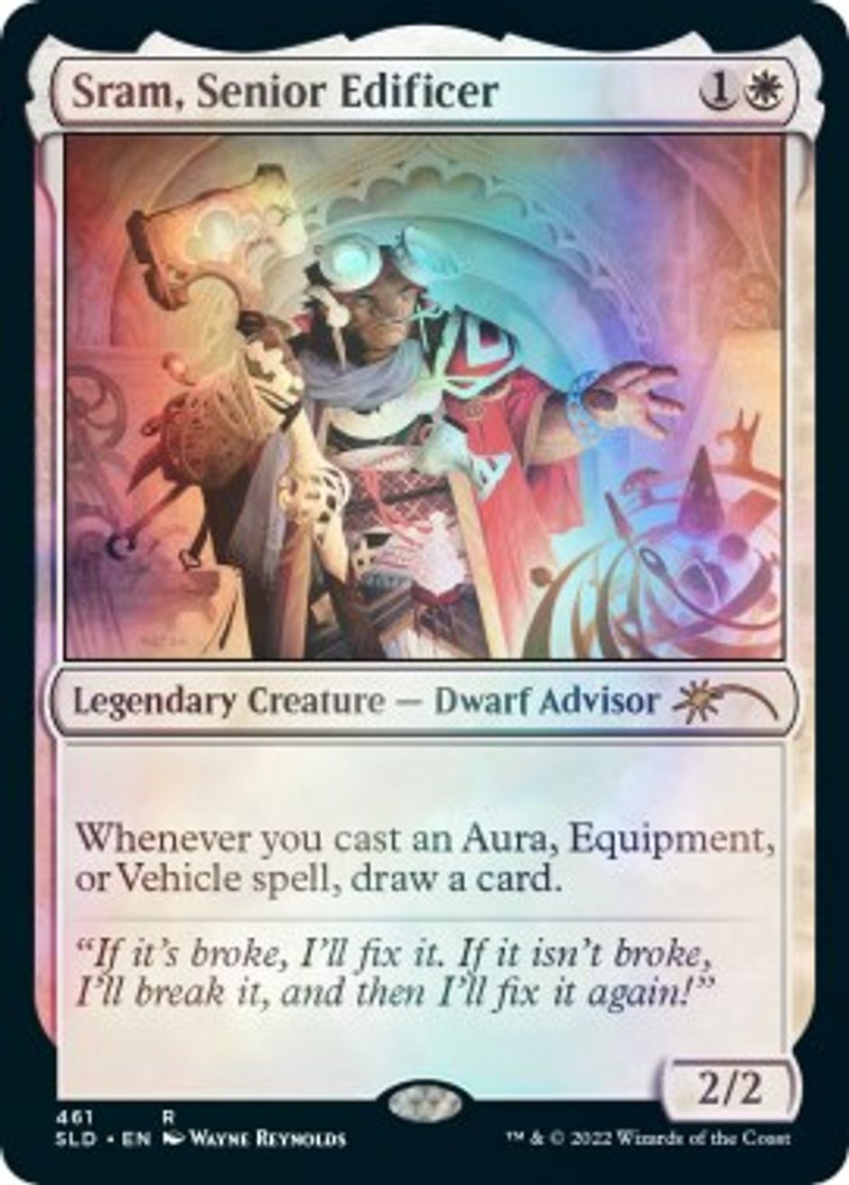 Sram, Senior Edificer - Secret Lair Drop Series - Magic: The Gathering