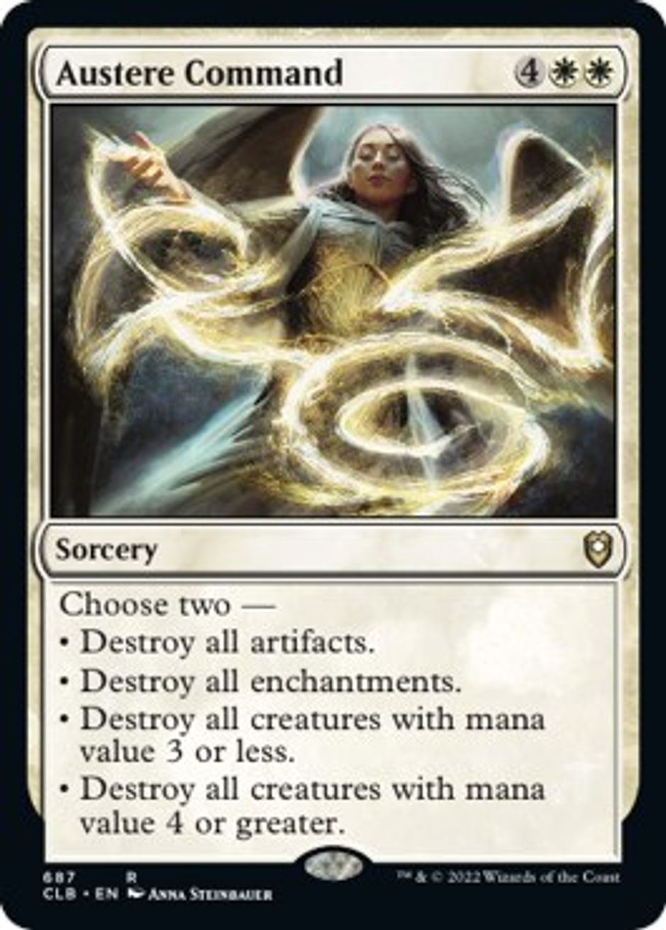 Austere Command Commander Legends Battle for Baldur's Gate Magic