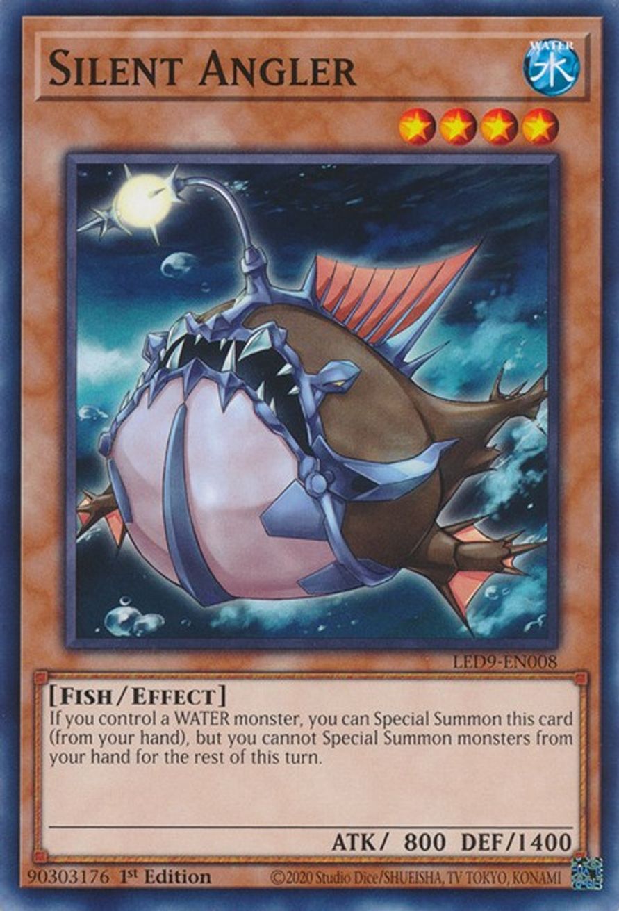 Silent Angler Legendary Duelists Duels From the Deep YuGiOh
