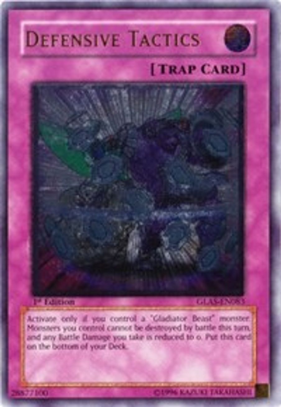 Defensive Tactics (UTR) - Gladiator's Assault - YuGiOh