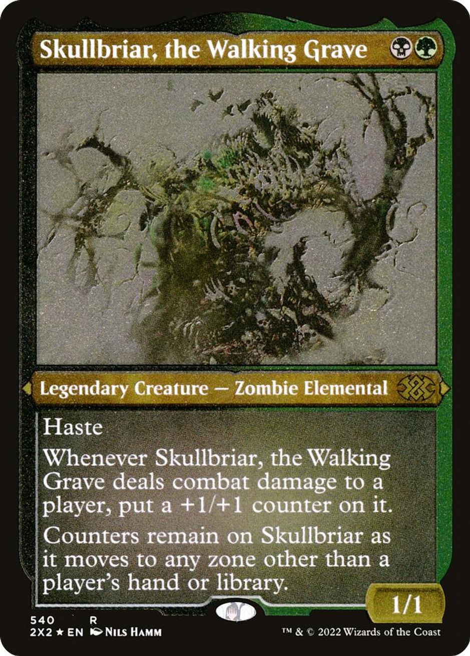 Skullbriar, the Walking Grave (Foil Etched) Double Masters 2022