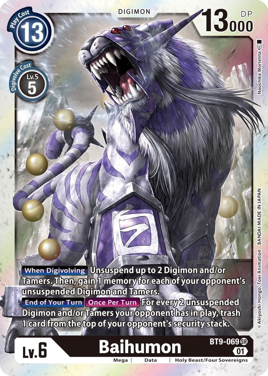 Baihumon X Record Digimon Card Game