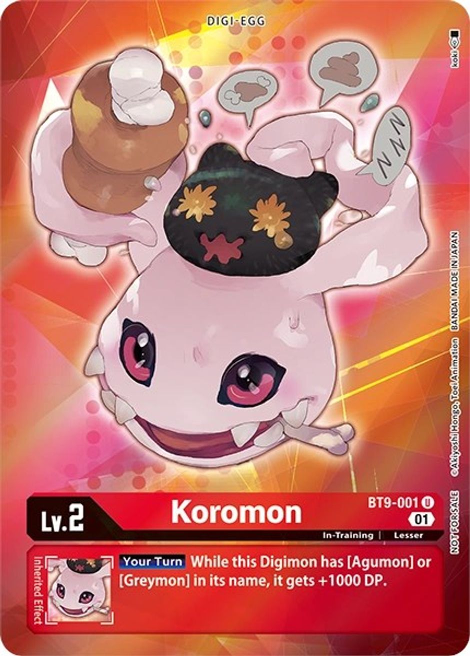 Koromon (Box Topper) X Record Digimon Card Game