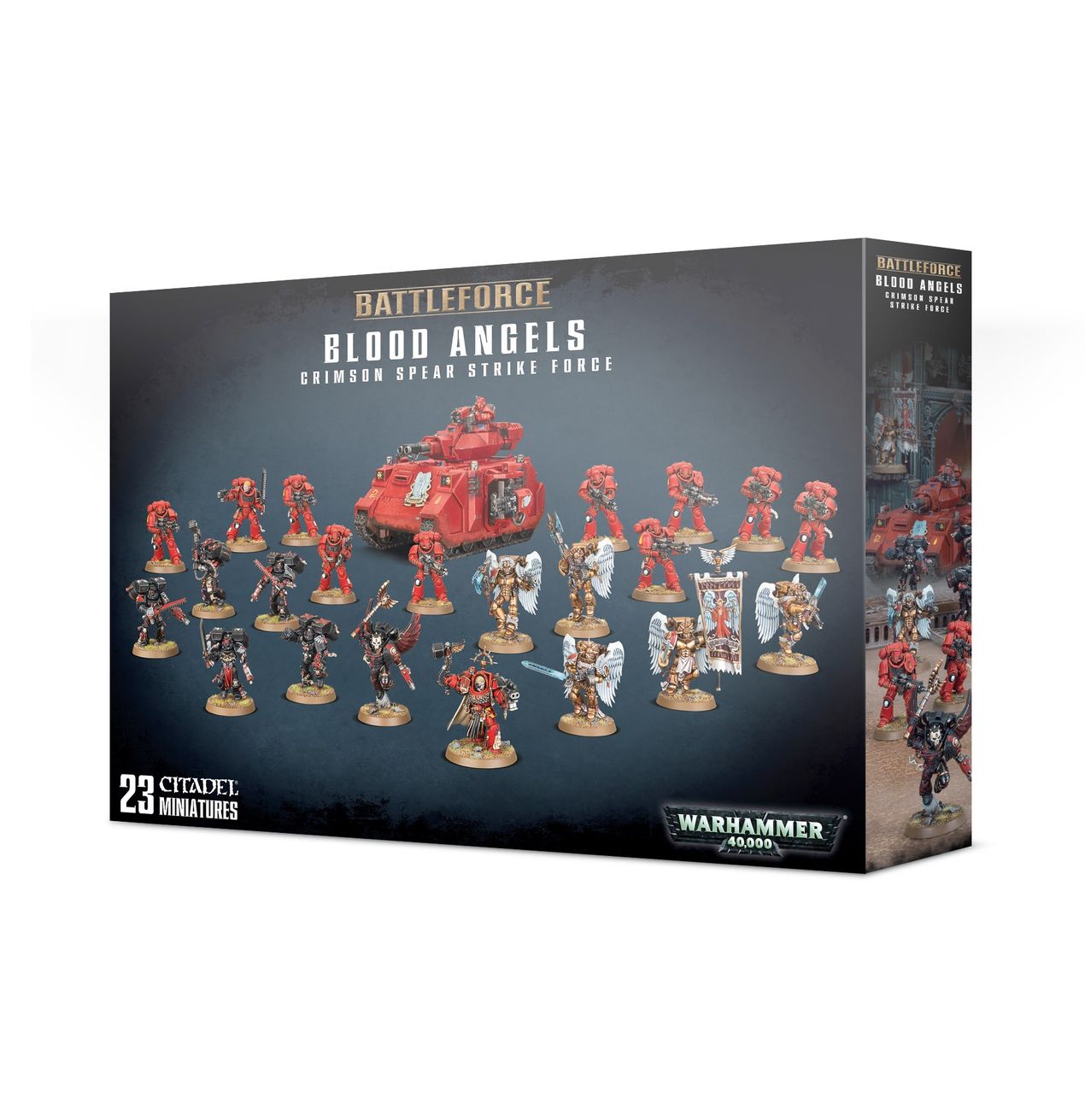 Warhammer: 40K - Battleforce: Blood Angels Crimson Spear Strike Force ...