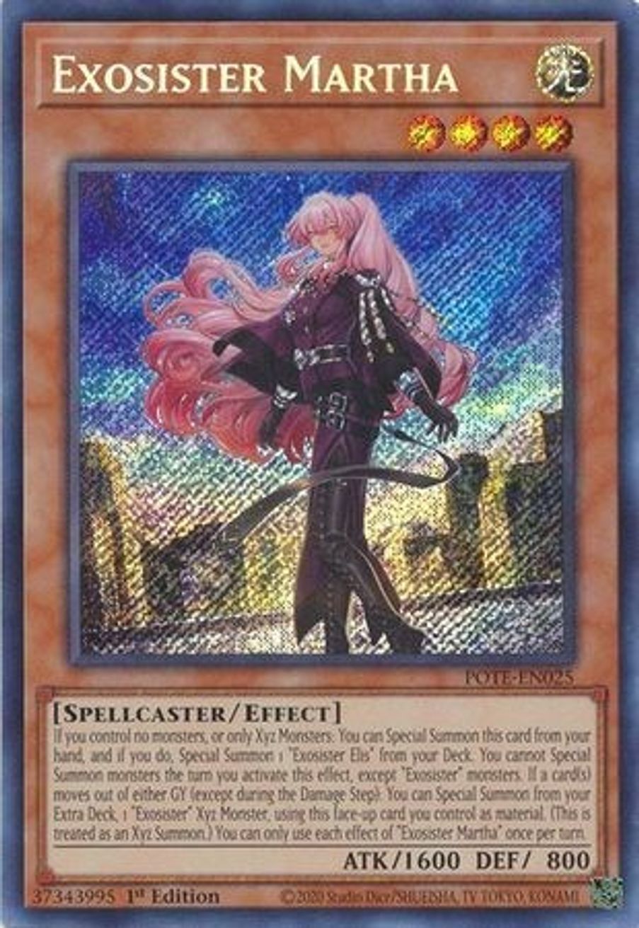 Exosister Martha Power Of The Elements Yugioh