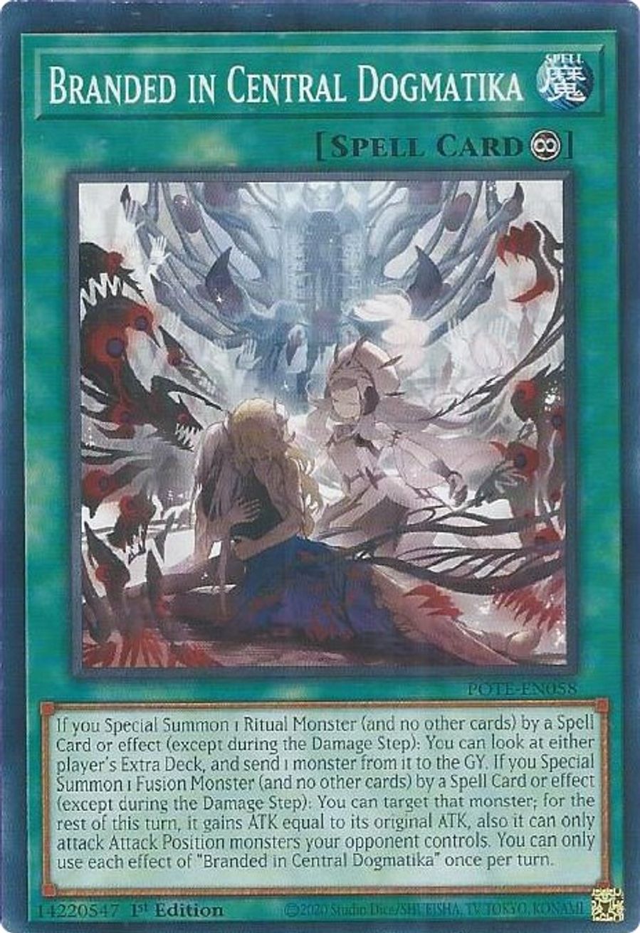 Branded in Central Dogmatika Power of the Elements YuGiOh
