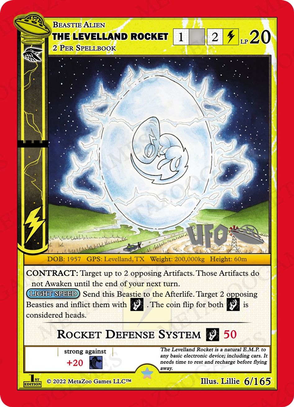 The Levelland Rocket - UFO: First Edition Spoiler Pack - MetaZoo