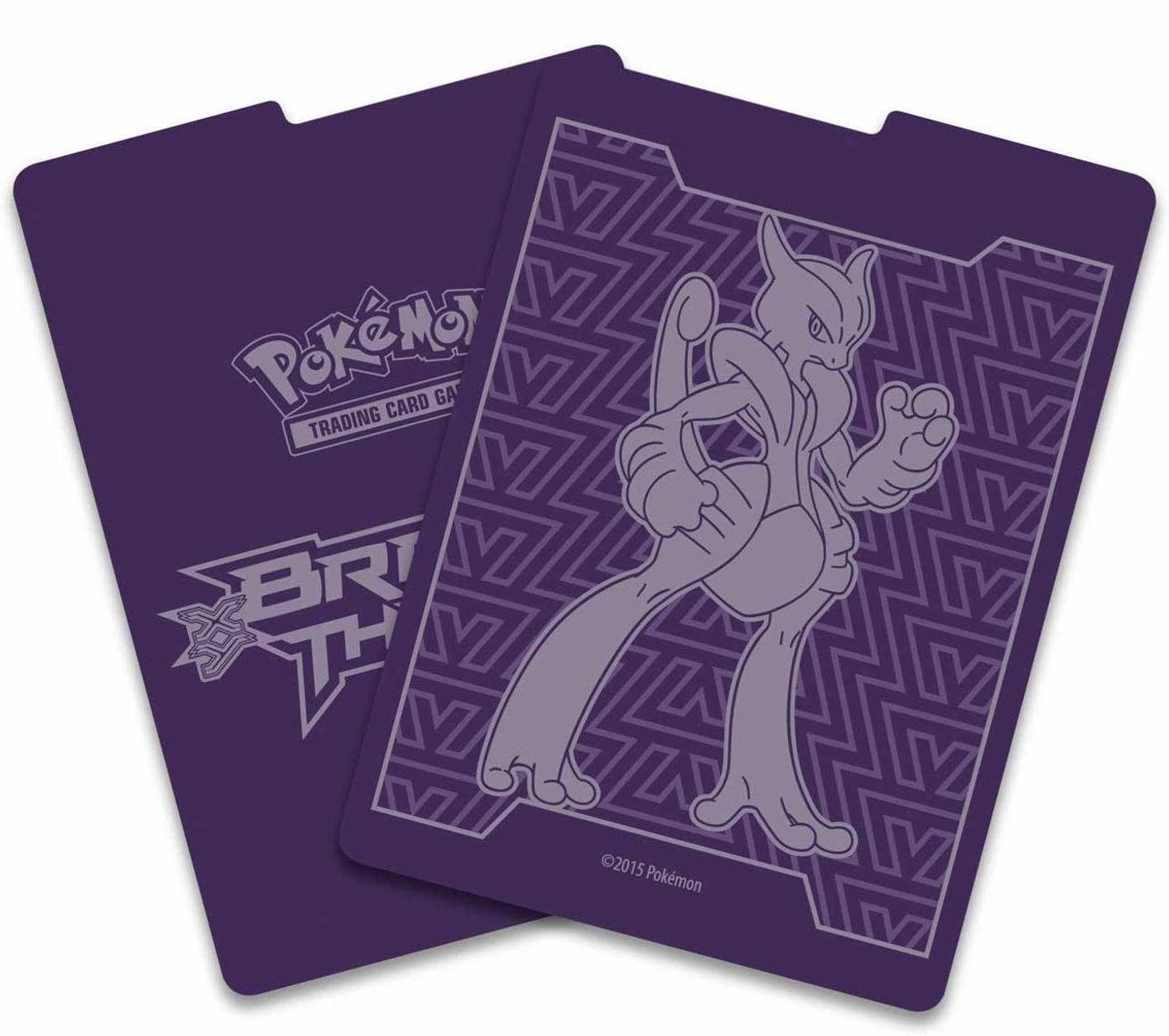 BREAKthrough Card Divider Mega Mewtwo X Pokemon International Card Dividers Collectible
