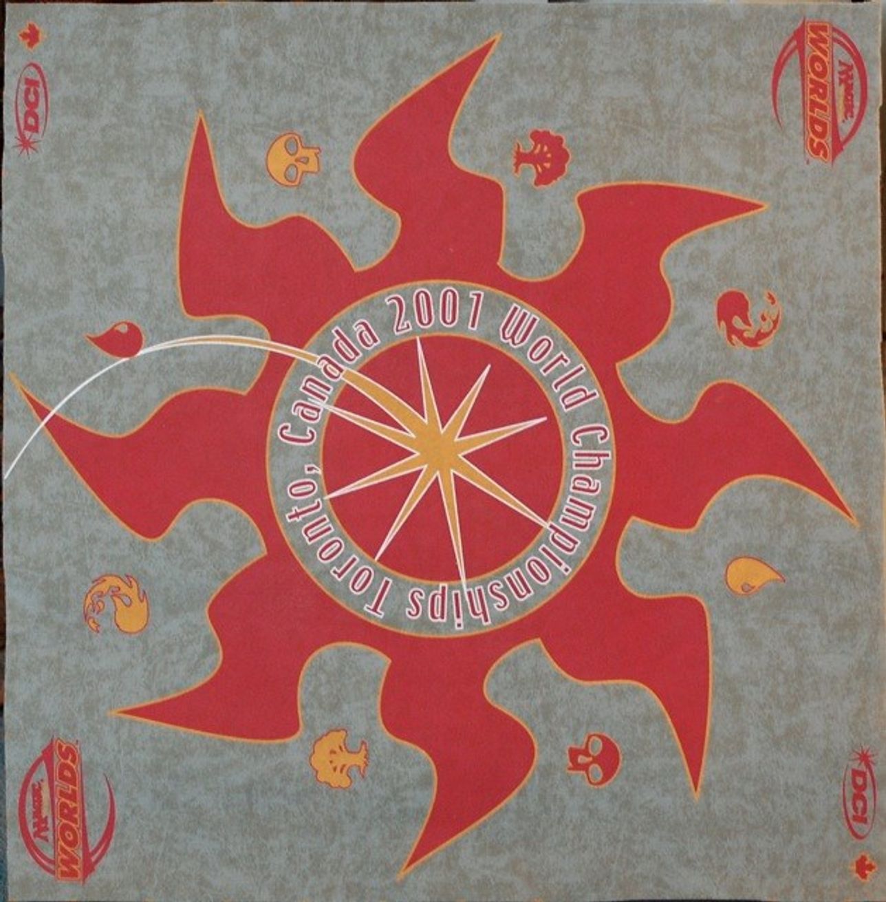 SpellGround Playmat WOTC Limited Edition 2001 Worlds Mat