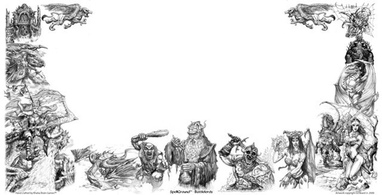 SpellGround Playmat Classic 1990s Mats Ed Beard SpellGround