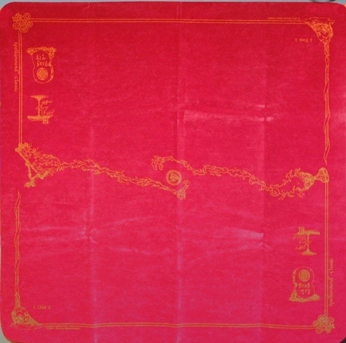 SpellGround Playmat Limited Edition Scarlet with Lava SpellGround Playmats Playmats