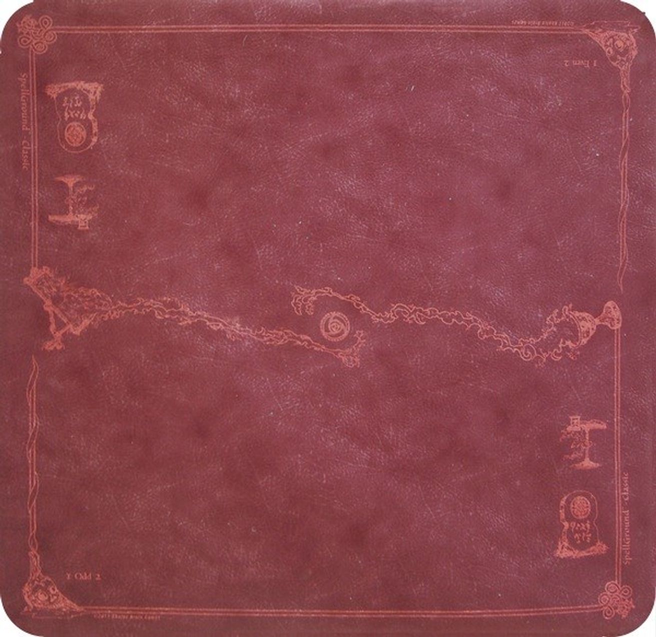 SpellGround Playmat Limited Edition Merlot with Red SpellGround